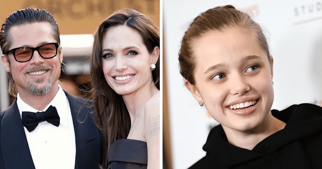 17岁希洛又美又飒!留长发穿裙子像朱莉,剪成寸头又神似皮特