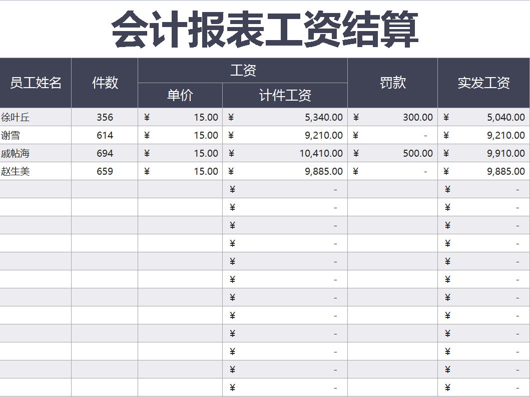 28岁财务主管李姐，做的60份彩色、好看的会计报表，简直太赞了