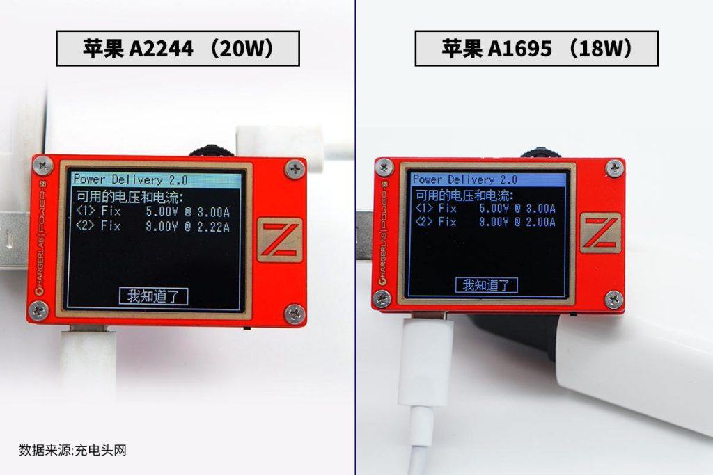 功率差2W有何区别？苹果20W和18W充电器拆解对比