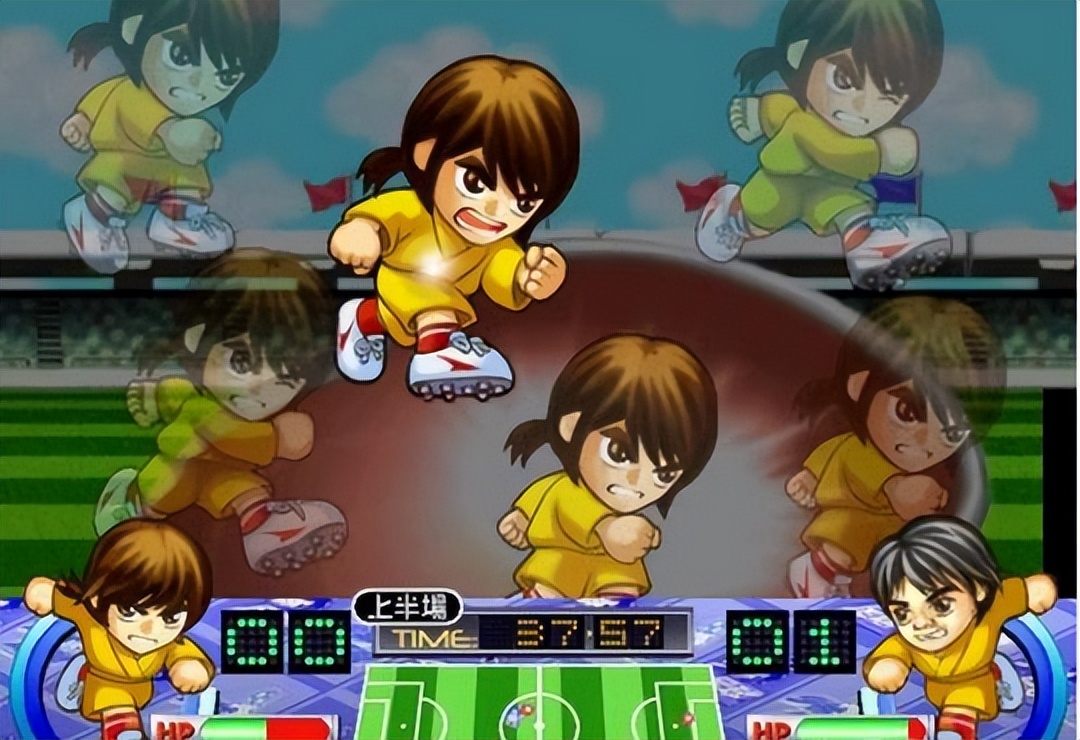 出来打架带个球很正常！在做超现实足球游戏上，日本人脑洞太大