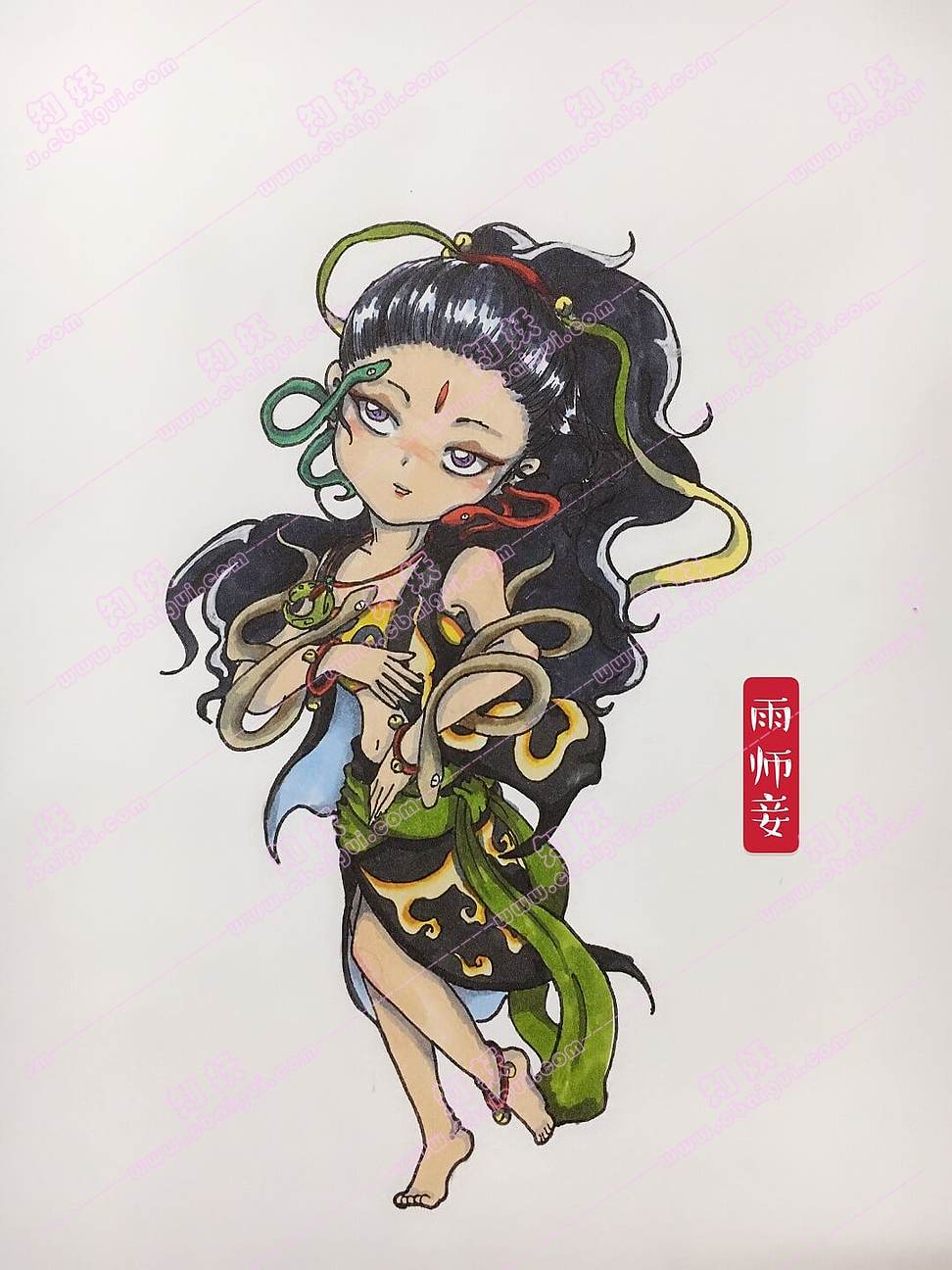 《山海经》大荒十大妖女：神秘传说中的绝世妖姬