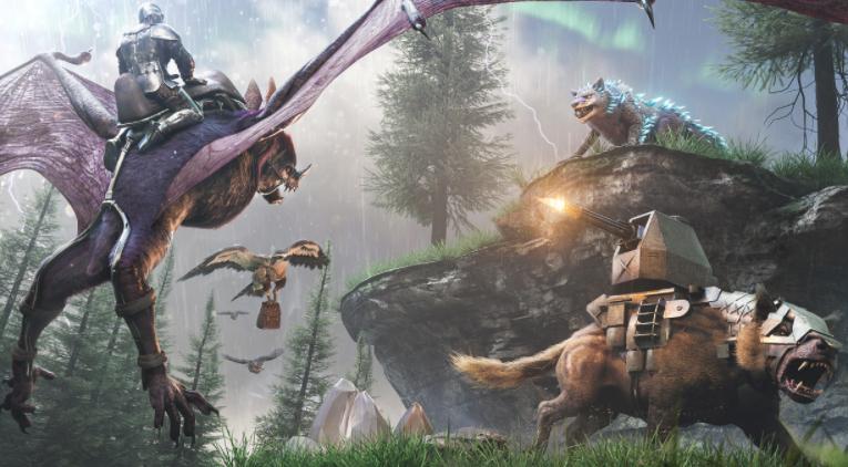 Steam最热免费游戏，《方舟生存进化》芬里尔巨狼令玩家望而生畏