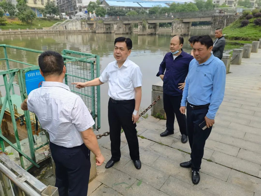 熊安台调研太平溪水域环境综合治理进展情况