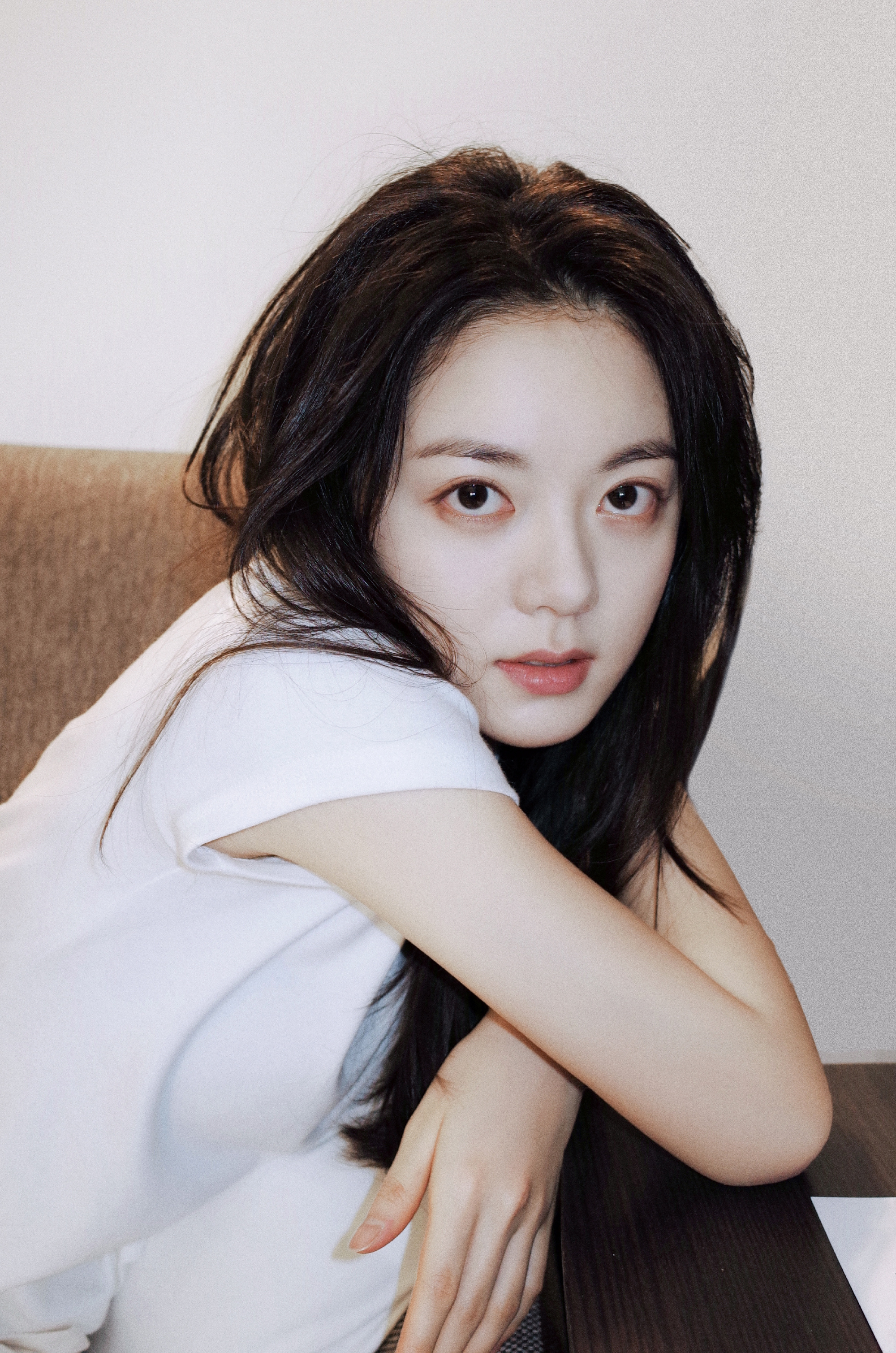 女明星赵今麦清纯微笑治愈系