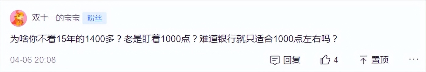 如何评价在2015(回复评论系列：为何不关注2015年的1400点，老盯着1000点？)