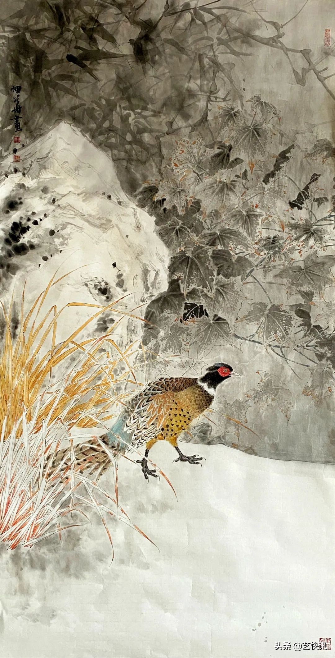 自强不息 · 德立坤华 | 郑坤华-工笔花鸟赏析