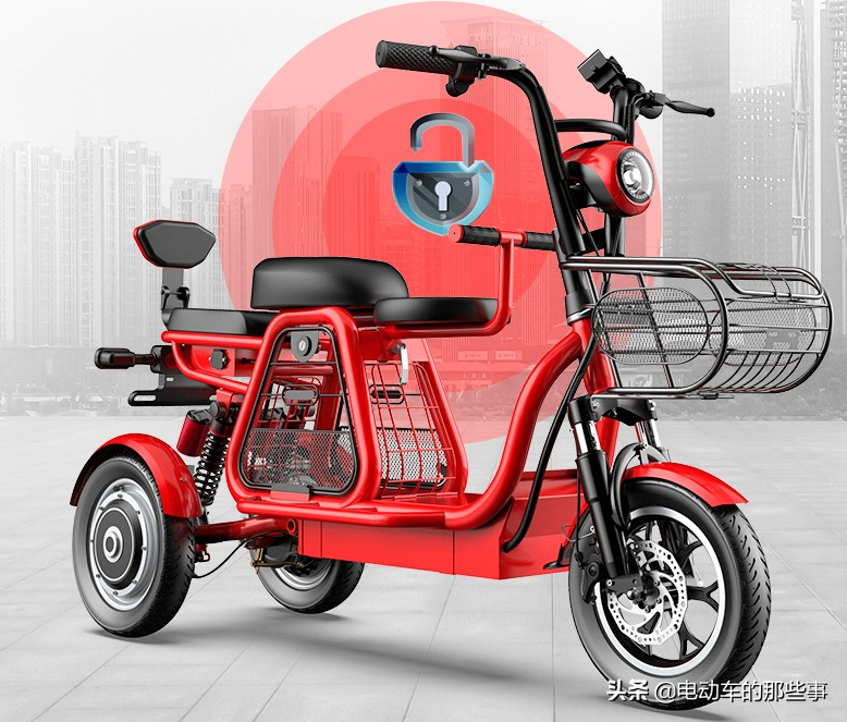 3款电动三轮老年代步车,1988元起,最大续航300公里,拥有防溜坡