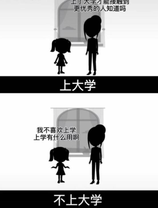 上过大学VS没上过大学的女生，区别不是一星半点，3张图给你答案