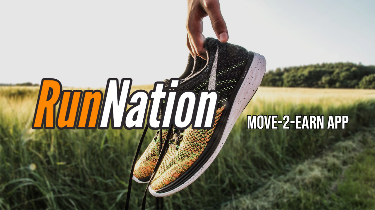 RunNation 是一款适用于 iOS 和 Android 的 Move-2-Earn 应用程序