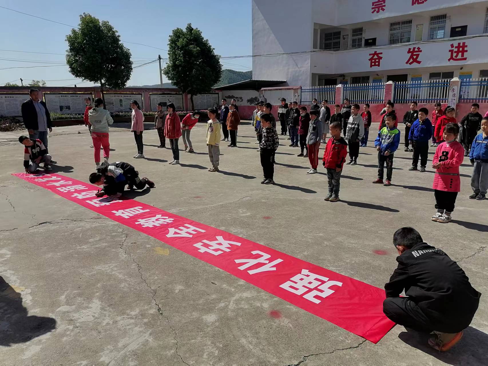 淅川县寺湾镇党岗小学开展防溺水安全活动(图13)