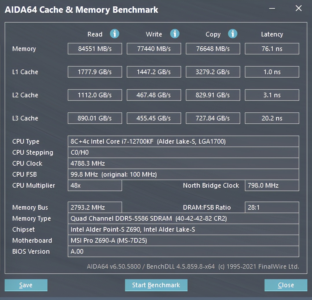 为你的生产力提速 威刚DDR5 4800 16G×2内存套装实测