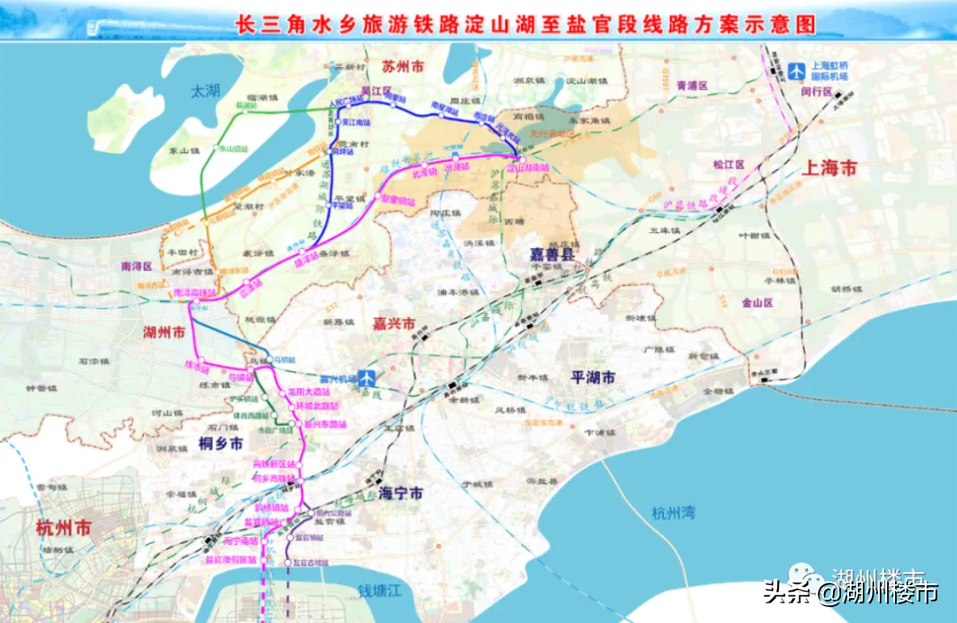 关注！共计5条线路，南浔谋建这些高铁和轨交