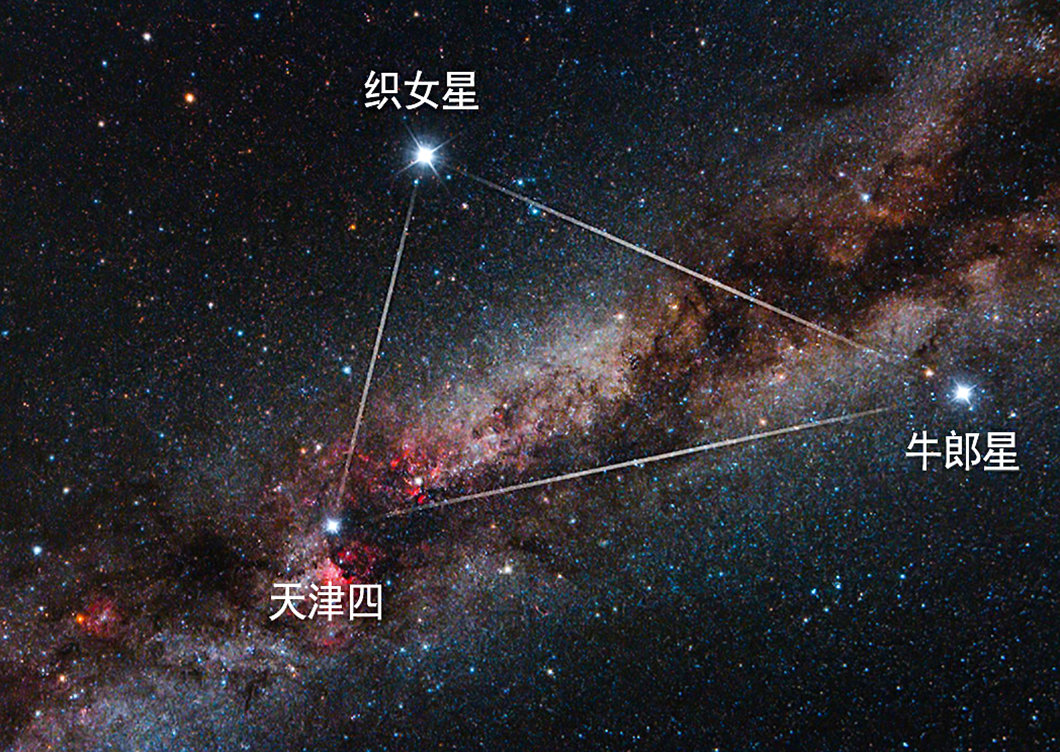 5至2等,这要比夏季大三角之一的天津四(另外两颗为织女星,牛郎星)