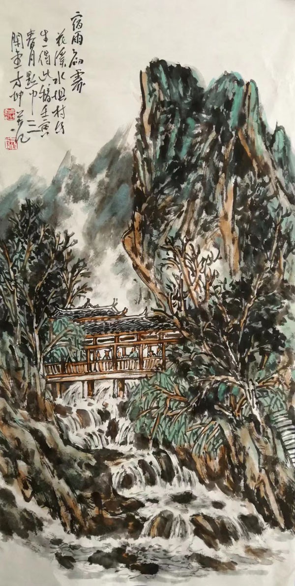 大气雄浑 随意率真——实力派著名画家方坤作品欣赏