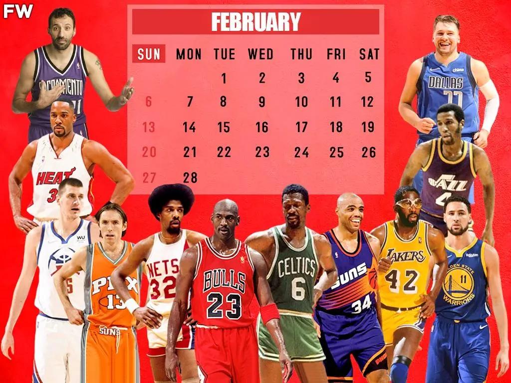 nba有哪些球星2月份生日(美媒列出了出生在2月份中最好的14名球员，按实力排名谁被低估了)