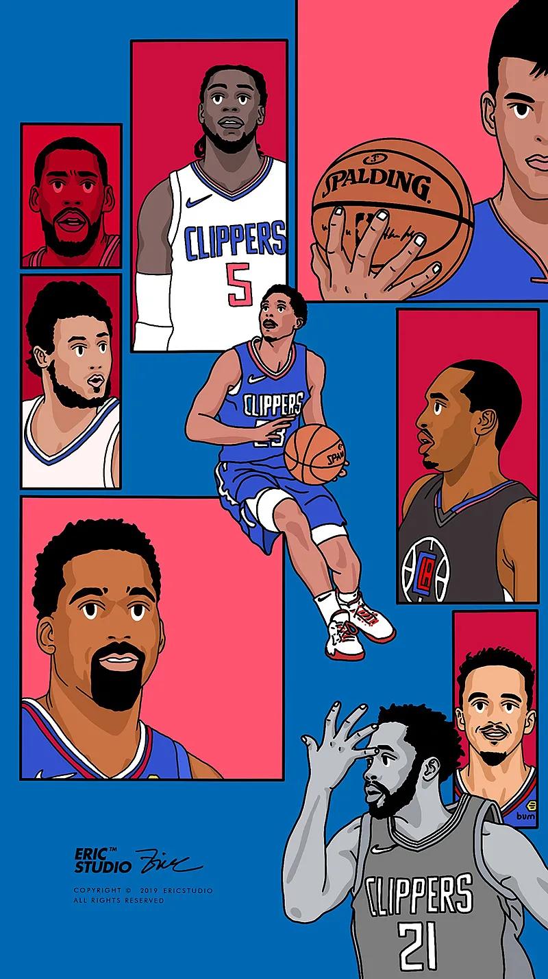nba湖人标志壁纸(篮球壁纸十五期,一套18-19赛季nba西部球队壁纸,相见