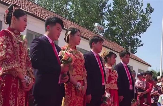 山东三胞胎同时考上同一大学，10年后同日成婚：爷爷盼着抱重孙