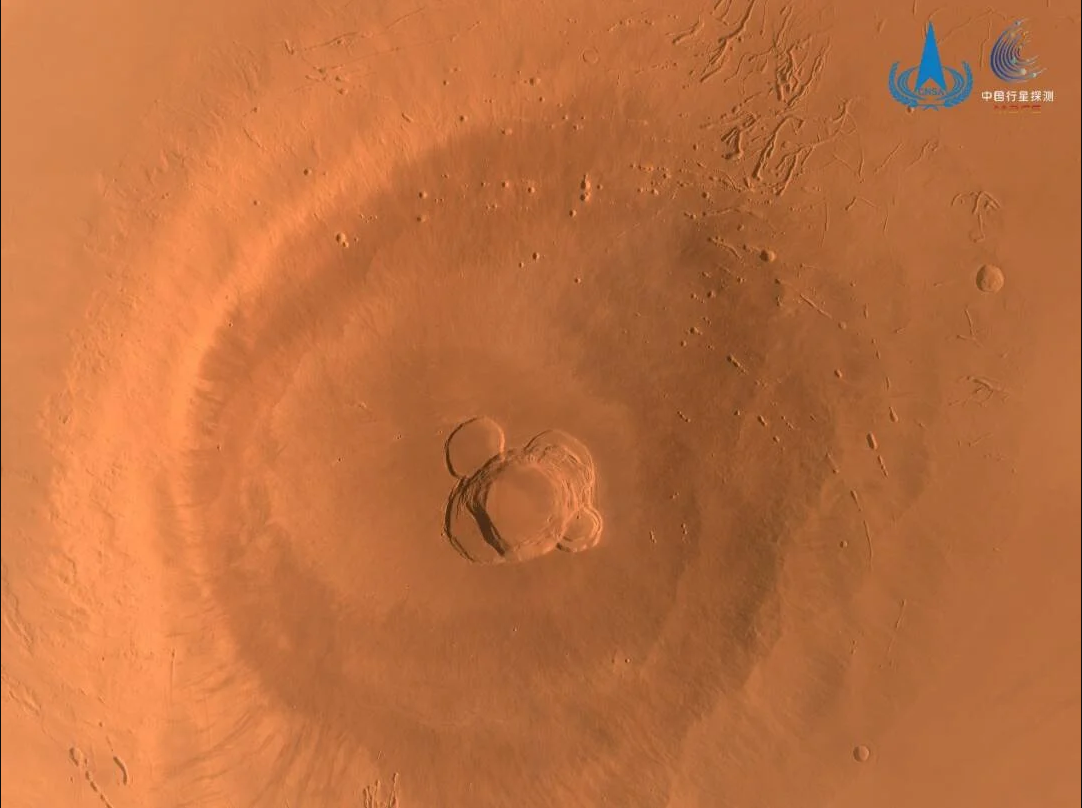 国家航天局（CNSA）表示已经从轨道上拍摄了整个火星