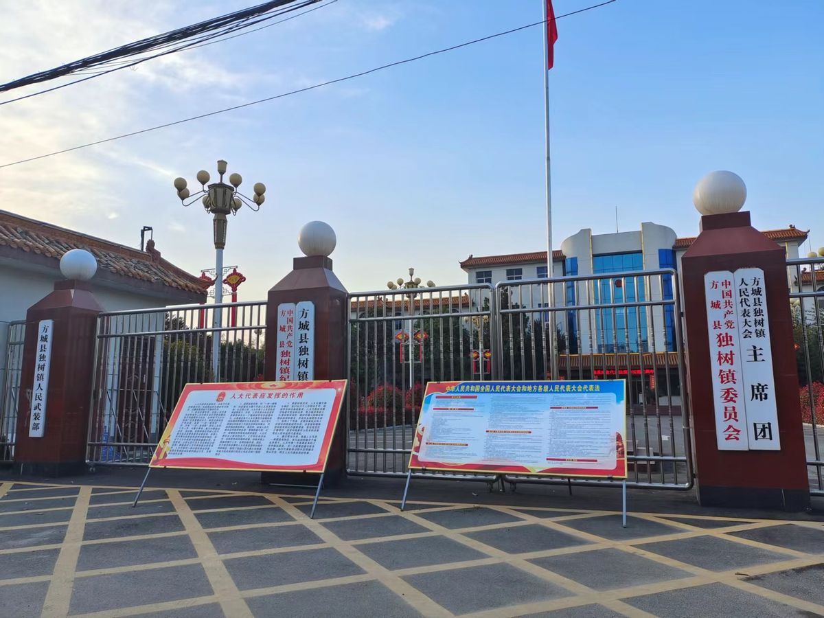 方城县独树镇：宣传贯彻代表法 助力乡村振兴