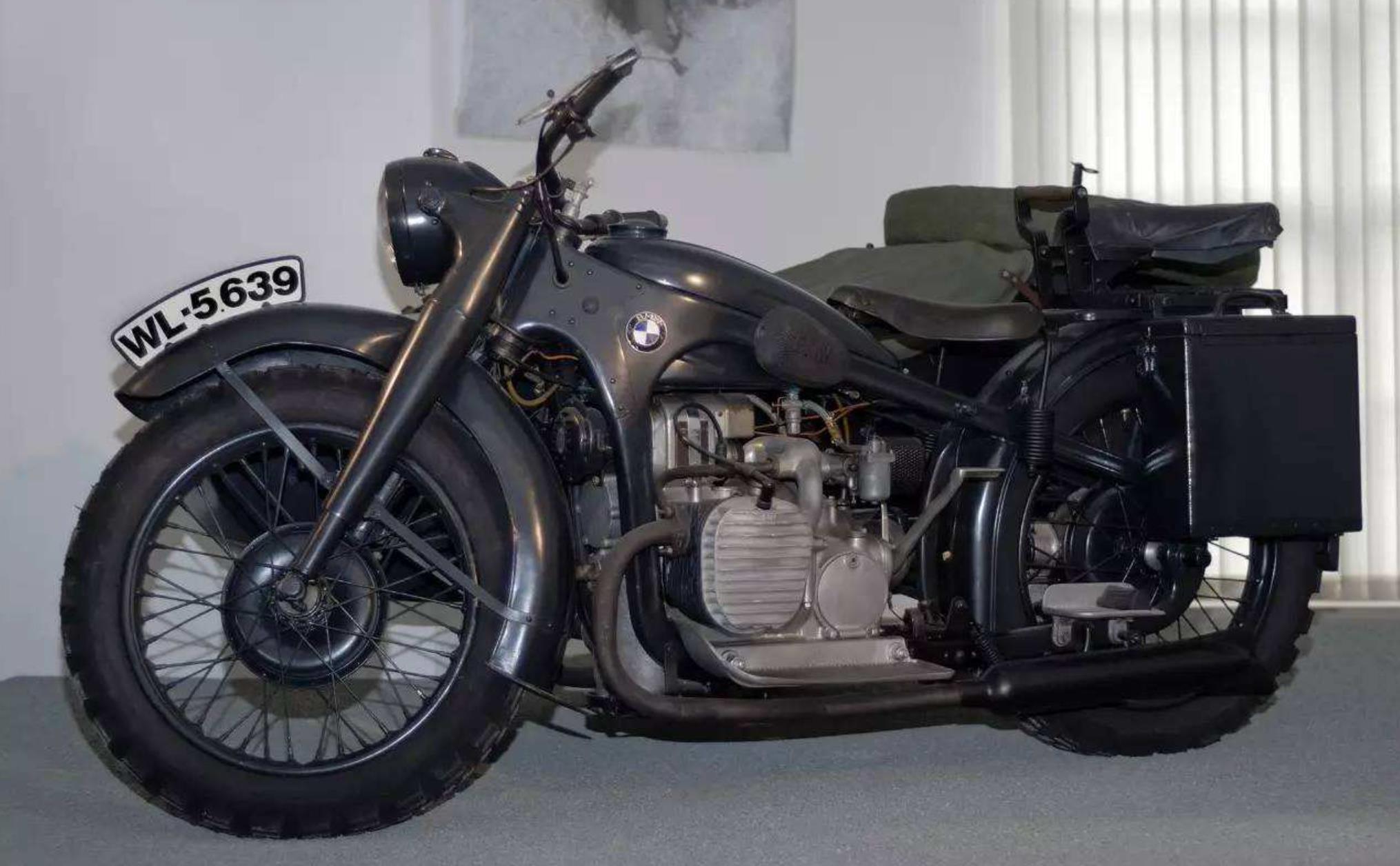 盘点二战德军所装备的9种摩托车