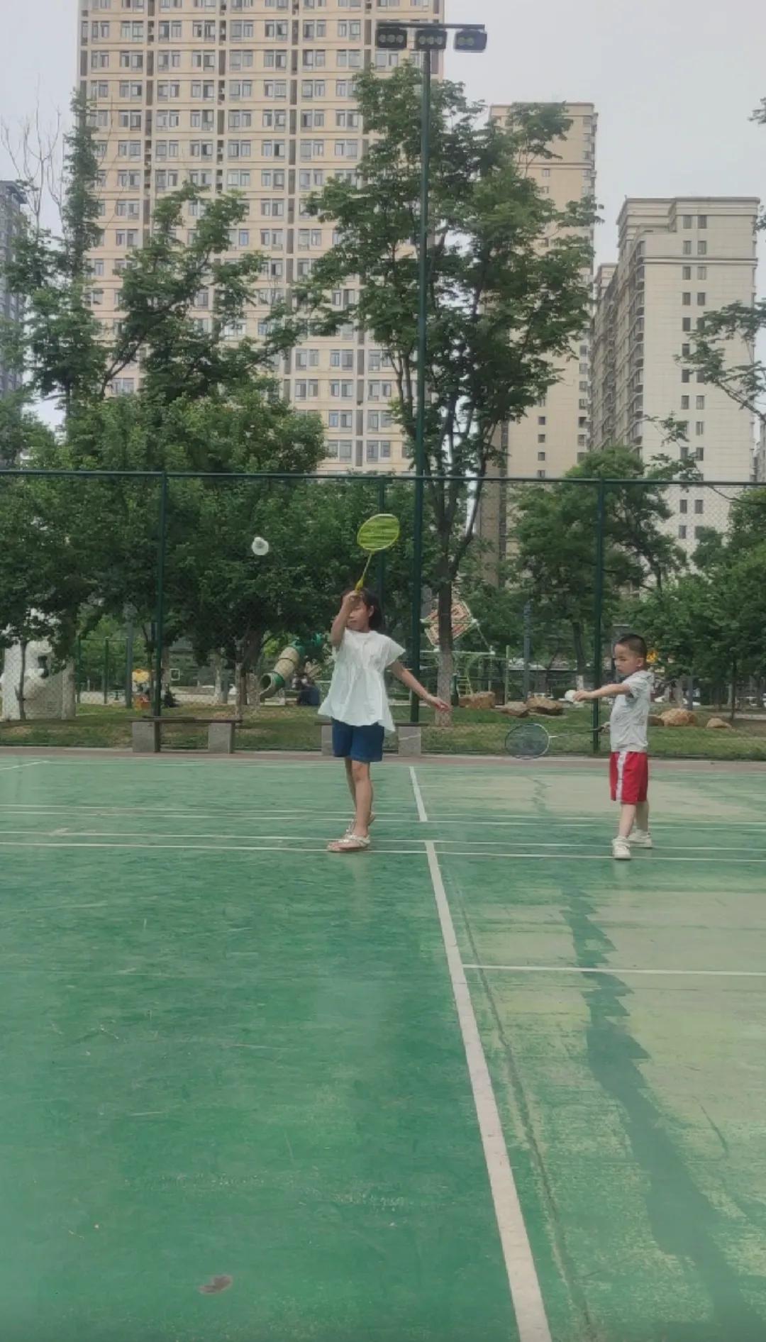 羽毛球高抛发球技巧(五年来我最自豪的事学会打羽毛球（小学生作文）)