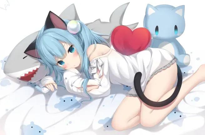 动漫美少女猫娘《猫羽雫》