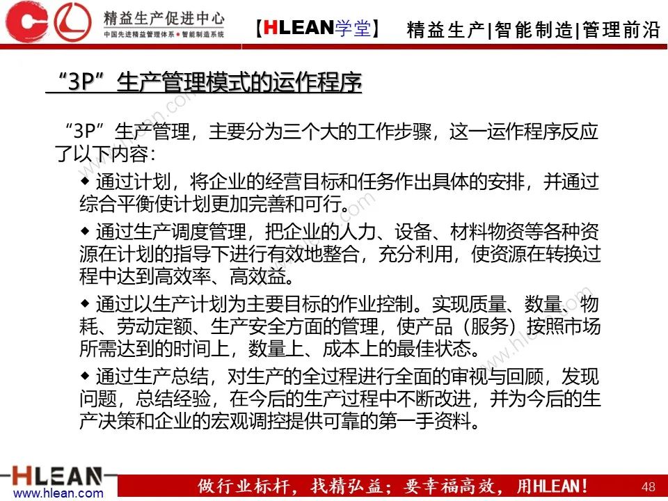 「精益學堂」生產計劃與管理運籌（下篇）
