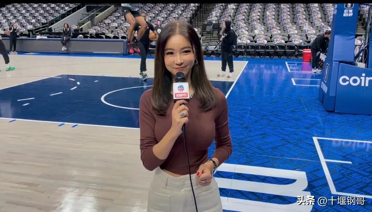 卡戴珊为什么被称为nba（篮球女神周玲安为啥叫中国卡戴珊？凭什么她是NBA最美篮球记者？）