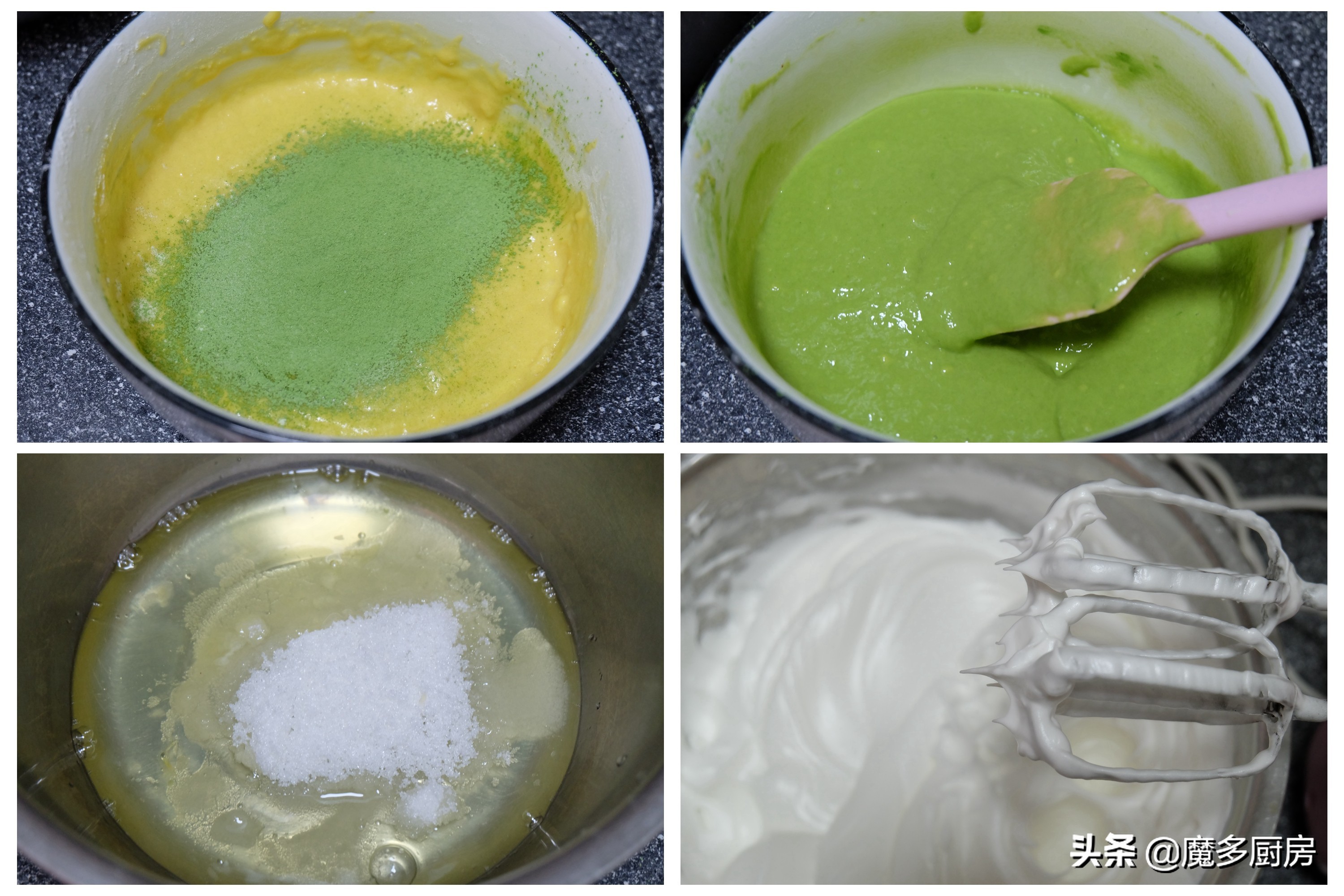 【斑斓草莓慕斯奶油蛋糕】