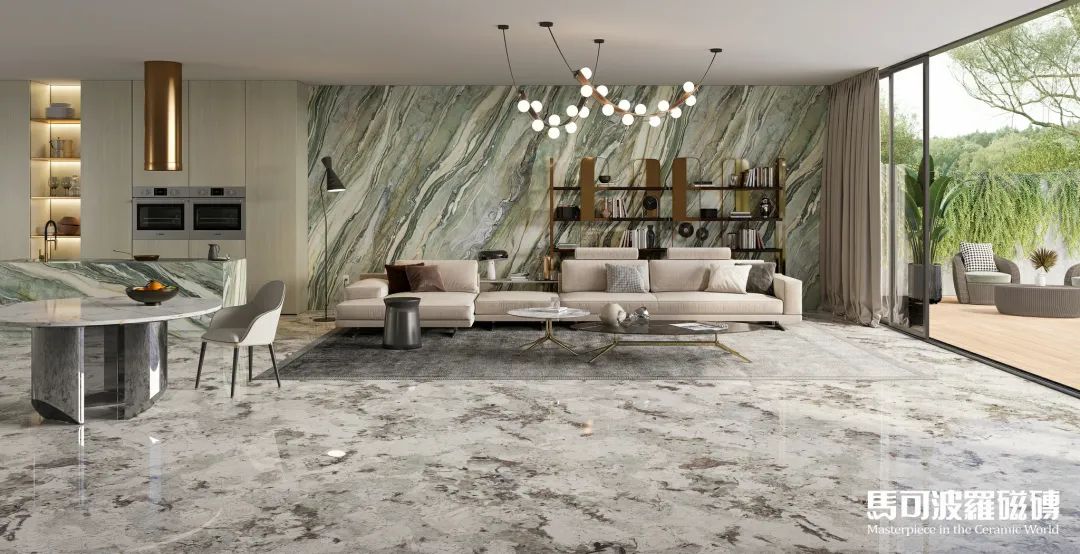 以科技呈現自然美學，馬可波羅AI隨機無限連紋大有紋章