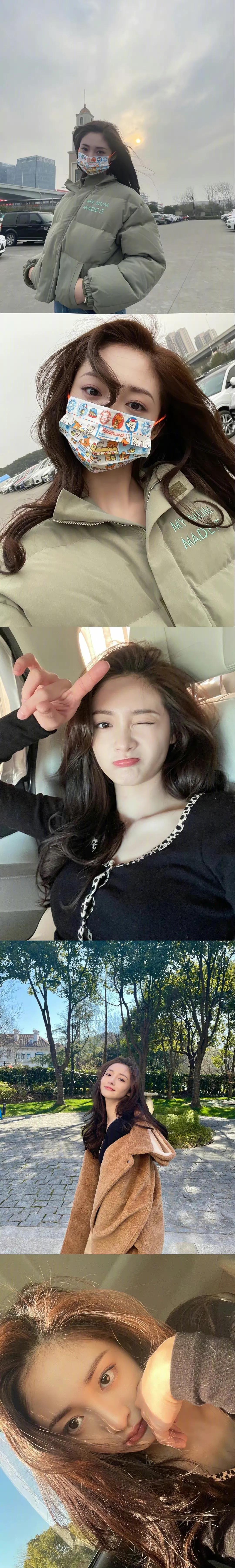 壁纸：一组周洁琼照片