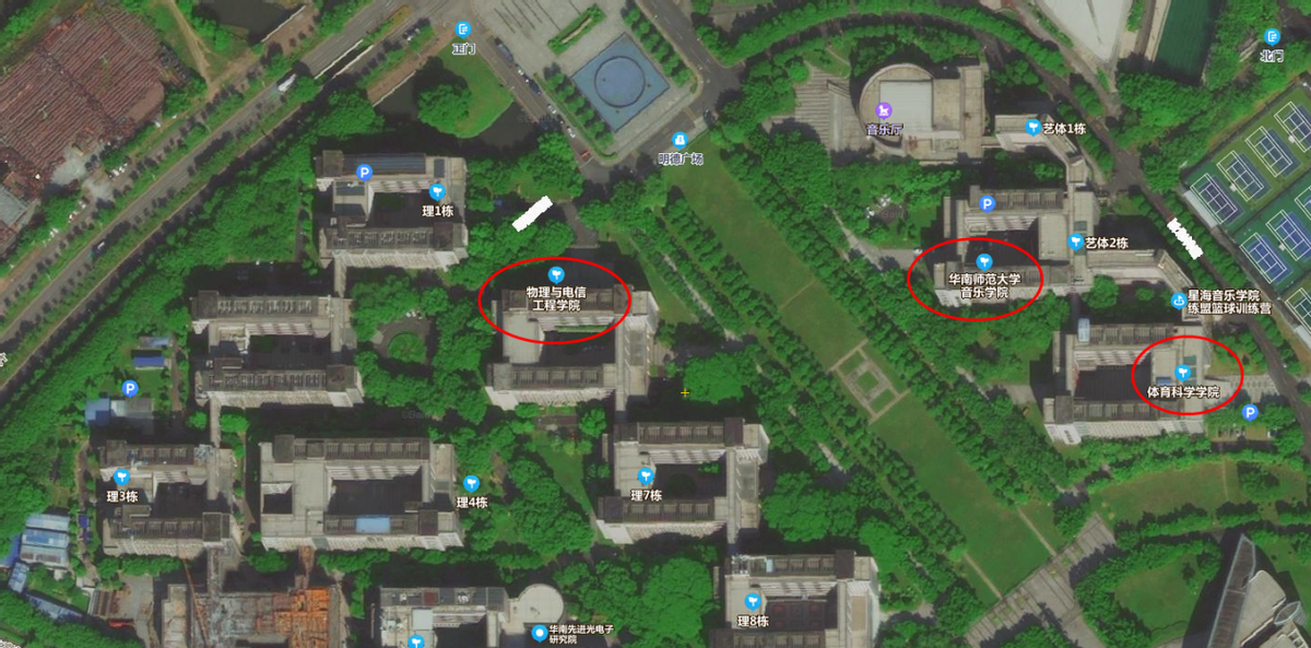 卫星云图看广东值得上的5所大学,暨南、华南理工、华南师范皆上榜