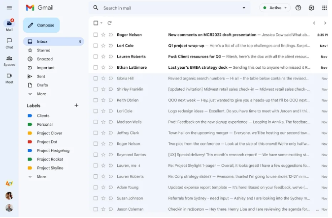 Gmail 的新外观即将向更多人展示，即使他们没有要求