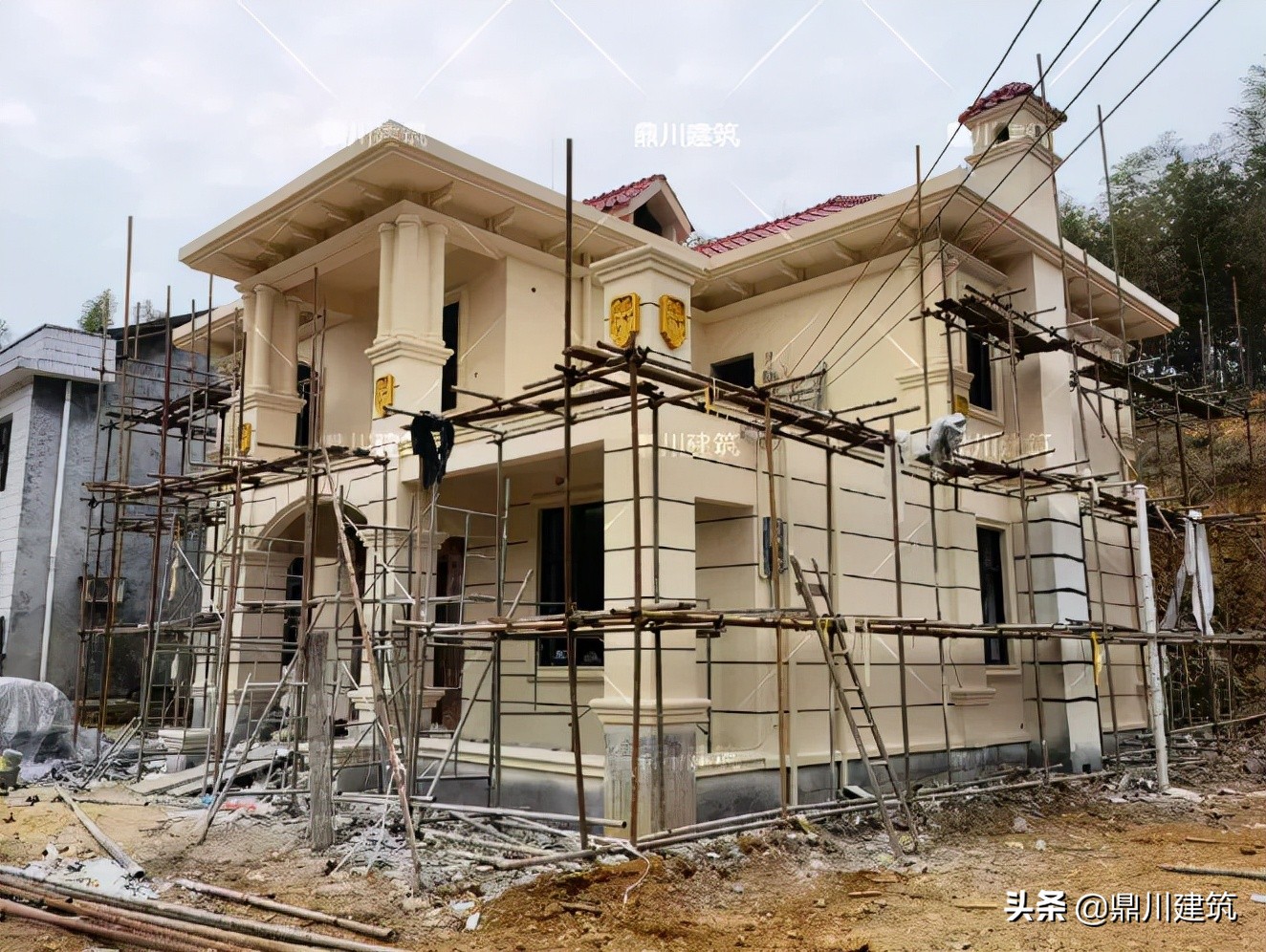 真石漆外墙效果图片大全(9套建成案例对比效果图) - 赤虎壹号