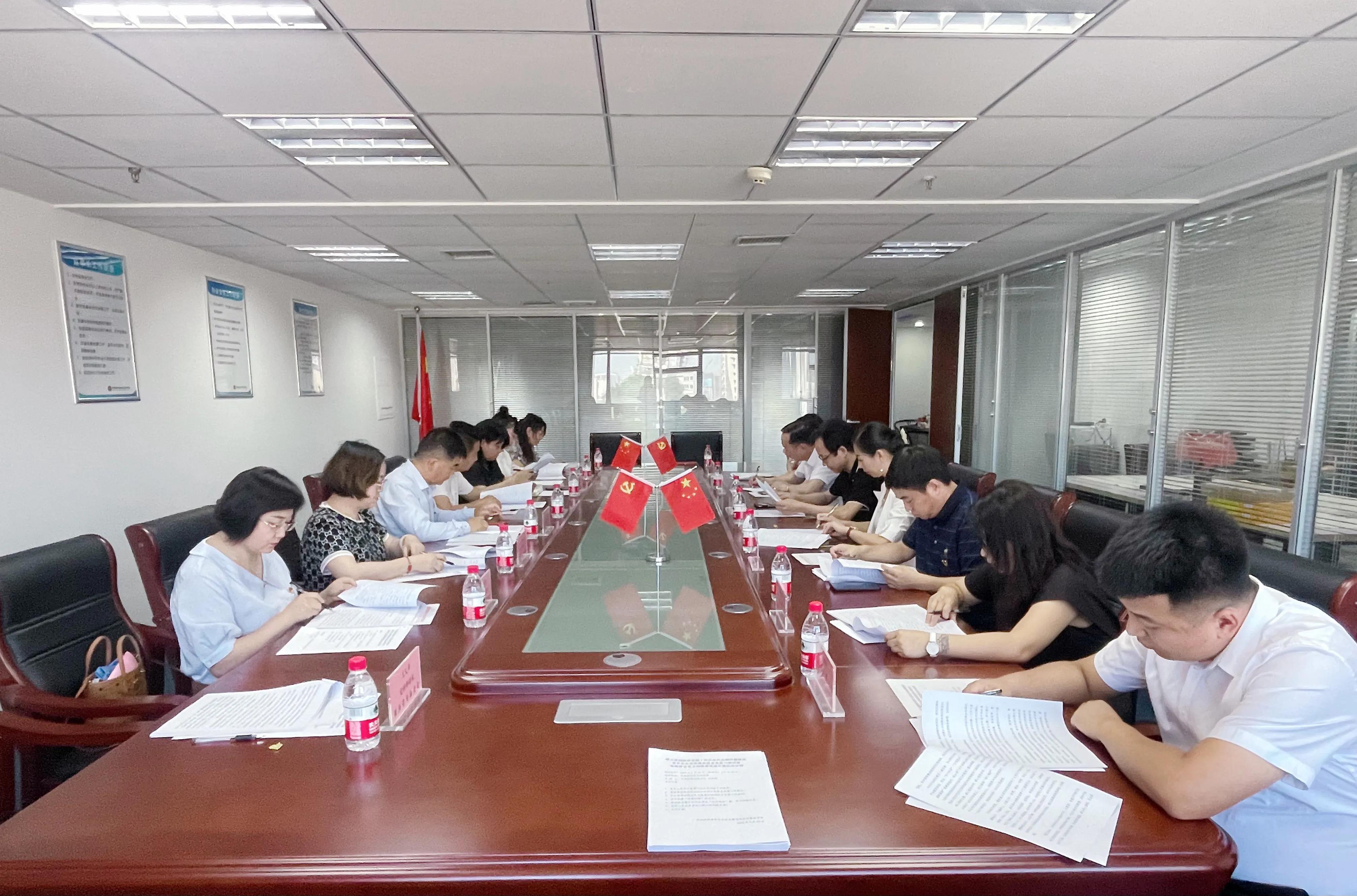 与陕西省华东企业发展促进会举行党建共建联盟仪式