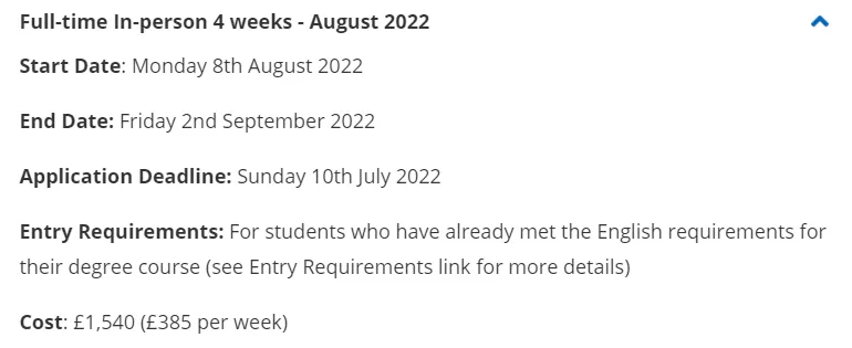 英国大学22fall语言班申请更新（上）：和雅思say bye的机会有