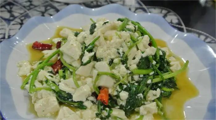 图片[5]-【芝麻菜炒豆腐】做法步骤图 美味下饭超过瘾 不愁-起舞食谱网