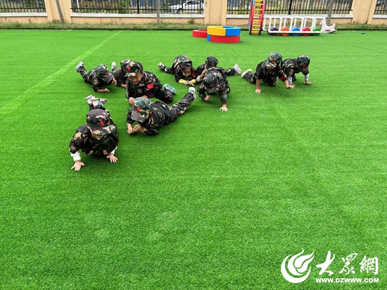高青芦湖学区馨苑幼儿园:以情景剧演绎历史,培养幼儿爱国情怀