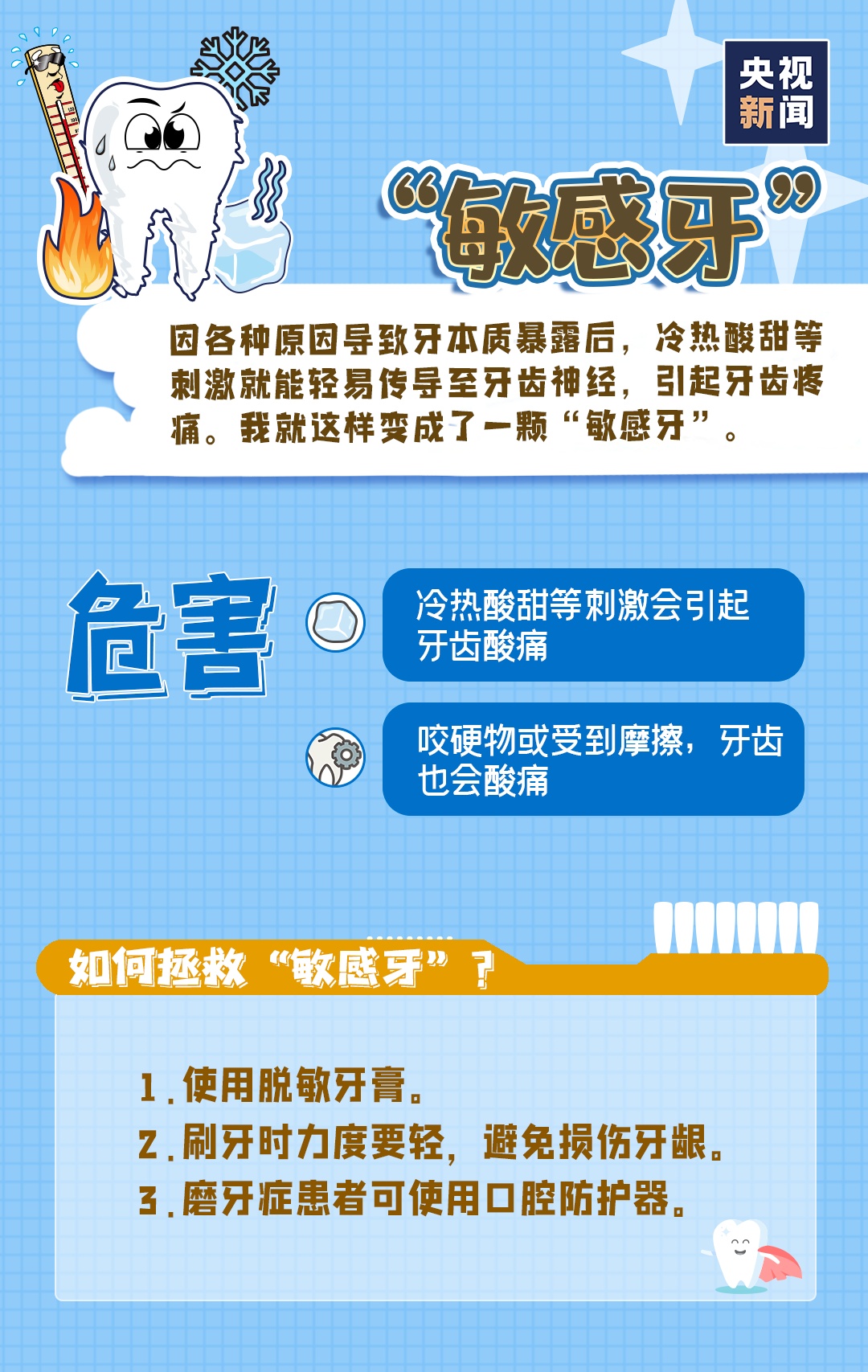 放大1000倍的牙齿太可怕了!看过你肯定会好好刷牙了