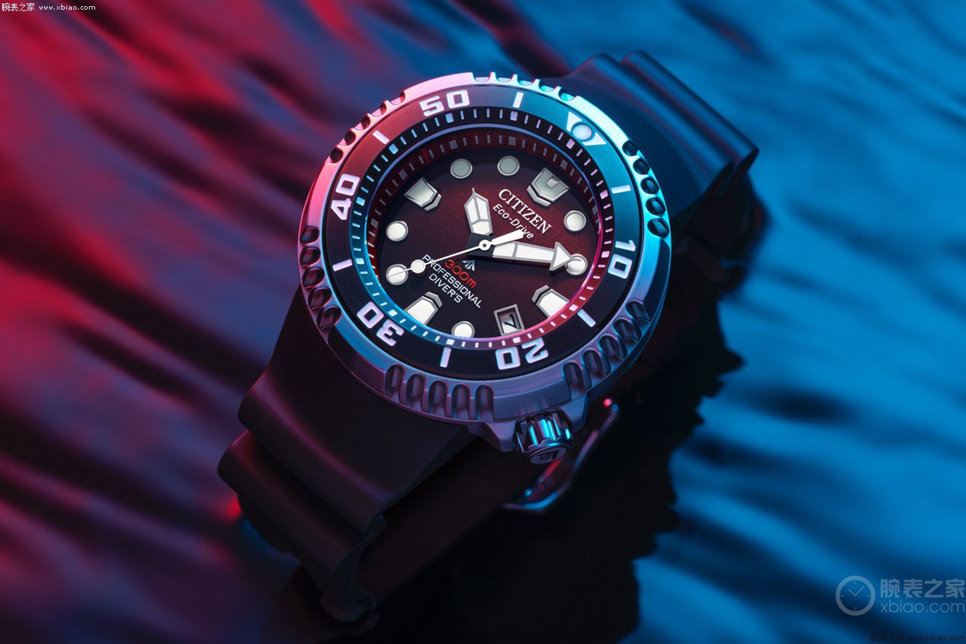 西铁城推出两款Promaster Eco-Drive Professional Diver 300米腕表