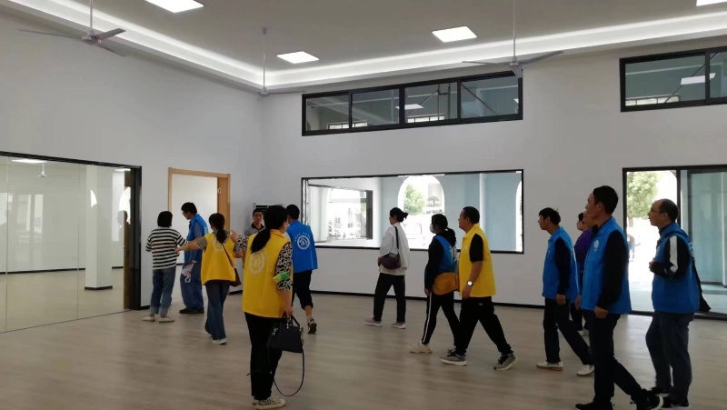 镇海区蛟川街道悦馨康福苑参观新残疾人之家