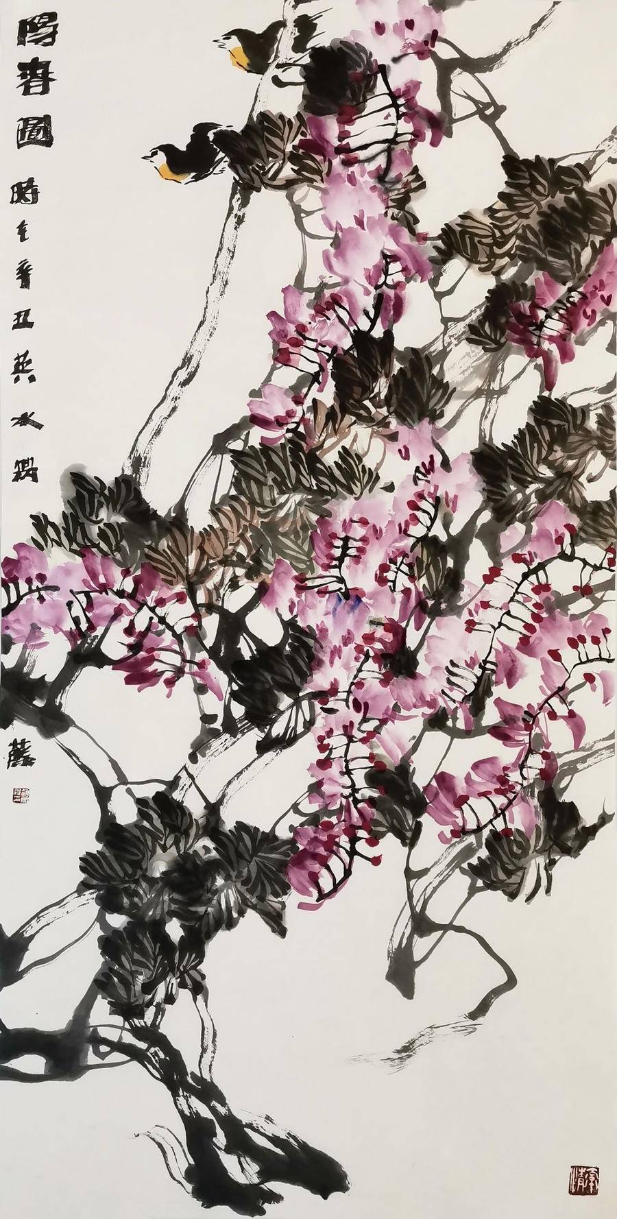 春日绿意绘：静谧中绽放的生命美学