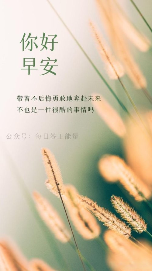 「早安微语」早安优美语录配图,正能量励志经典唯美精选简单短句