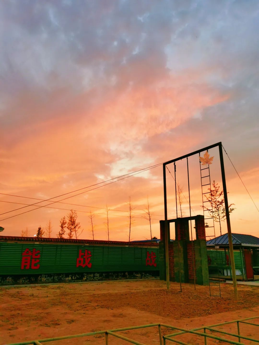 关于部队落叶的说说