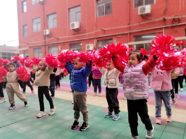 「市直三幼」秀活力早操，做快乐宝贝