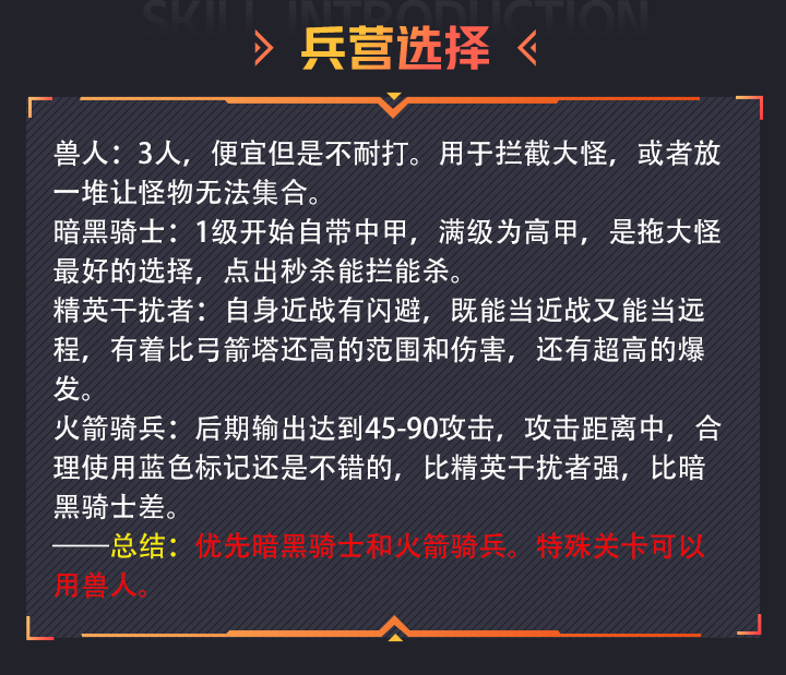 「王国保卫战4-攻略」英雄与塔的强度选择+难点关卡攻略