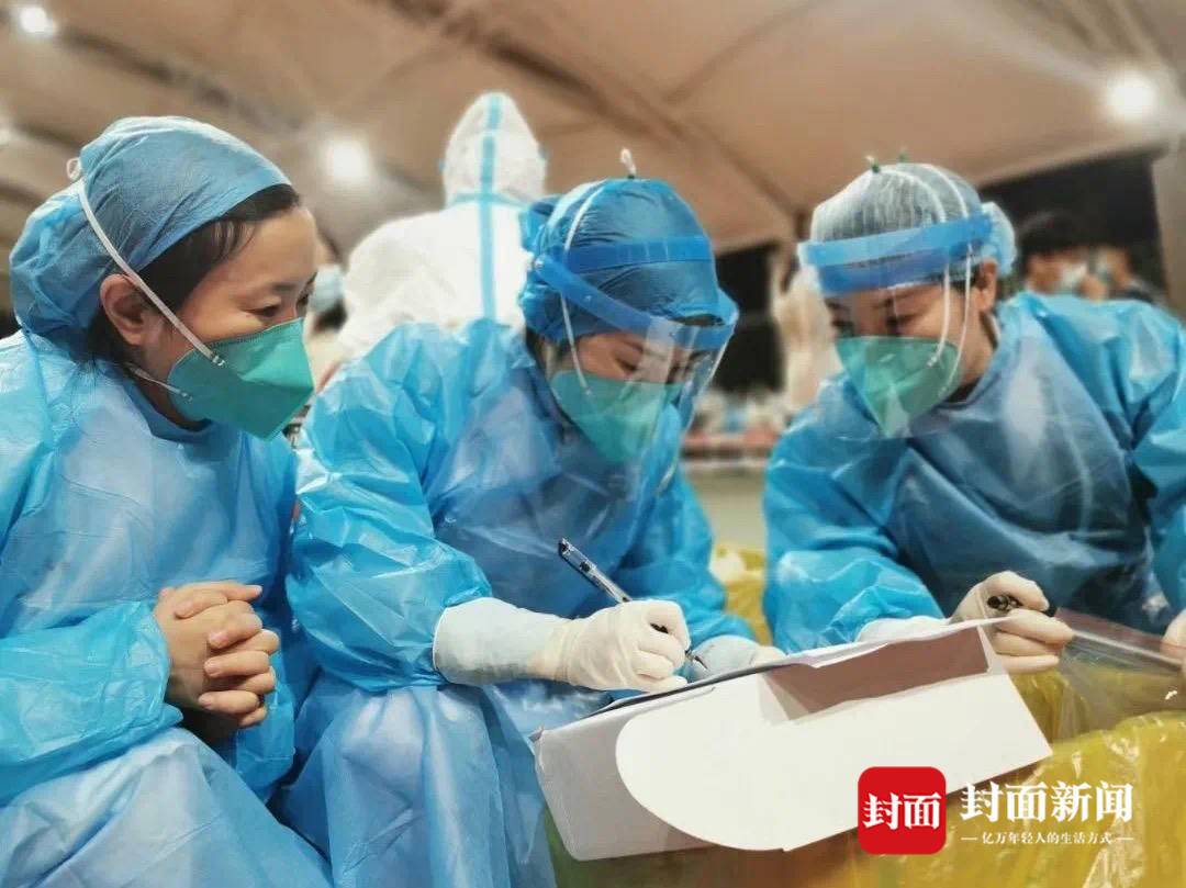 为做核酸检测的医护人员说的一些话（医护人员参加核酸检测文章）