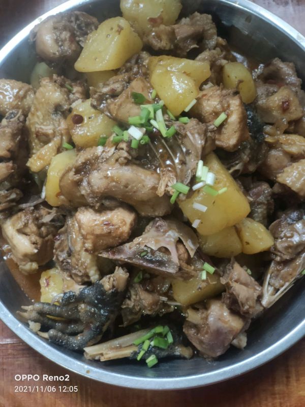 土豆燉雞,土豆燉雞塊的家常做法