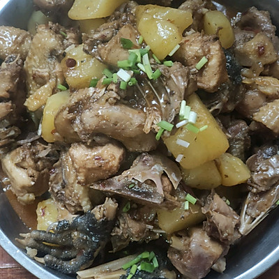 土豆燉雞,土豆燉雞塊的家常做法
