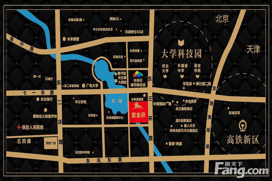 紫金府 PK 东方云顶谁是定兴热门小区？